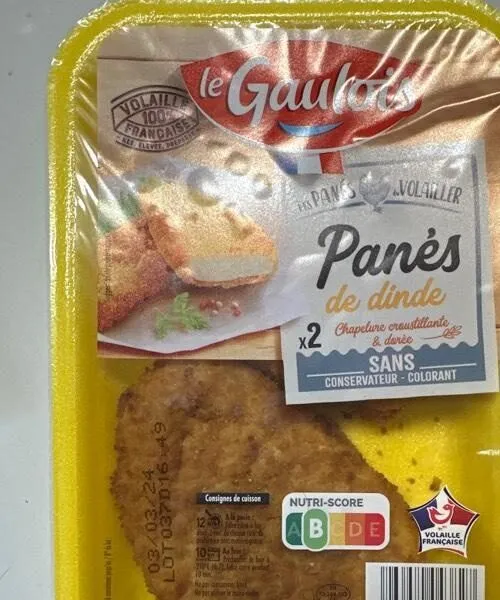 Panes de dinde