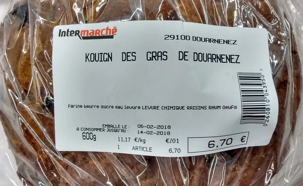 Kouign des Gras de Douarnenez