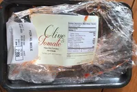 Pizza aux tomates ail et basilic