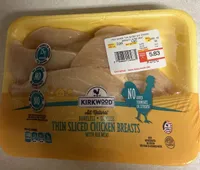 Thin Sliced Chicken Breasts With Rib Meat