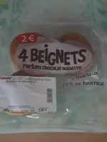 Beignets chocolats noisette