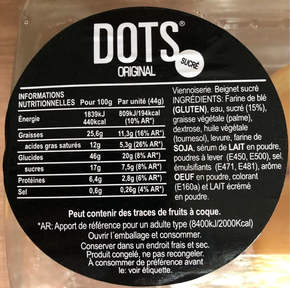 Donuts sucré x4
