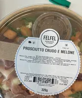 Melonen Rohschinken Salat