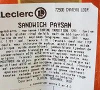 Sandwich paysan
