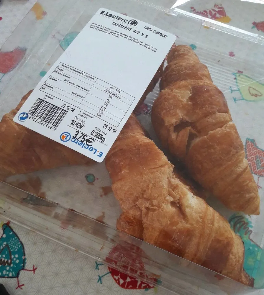 Croissant AOP x6