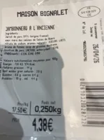 Jambonneau a l’ancienne
