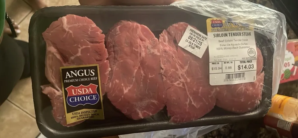 Sirloin Tender Steak