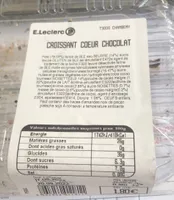 Croissant coeur chocolat