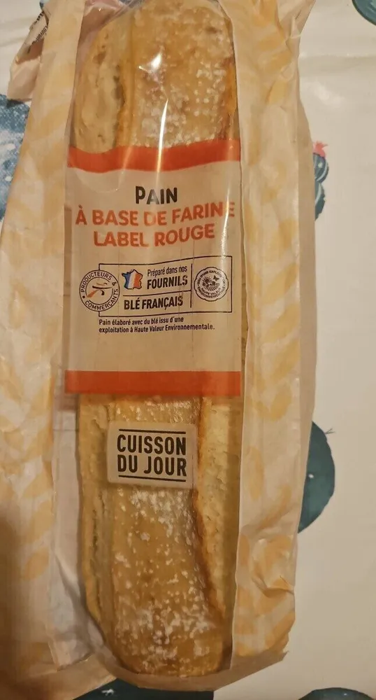 Pain label rouge