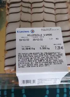 Millefeuille 3/4 personnes