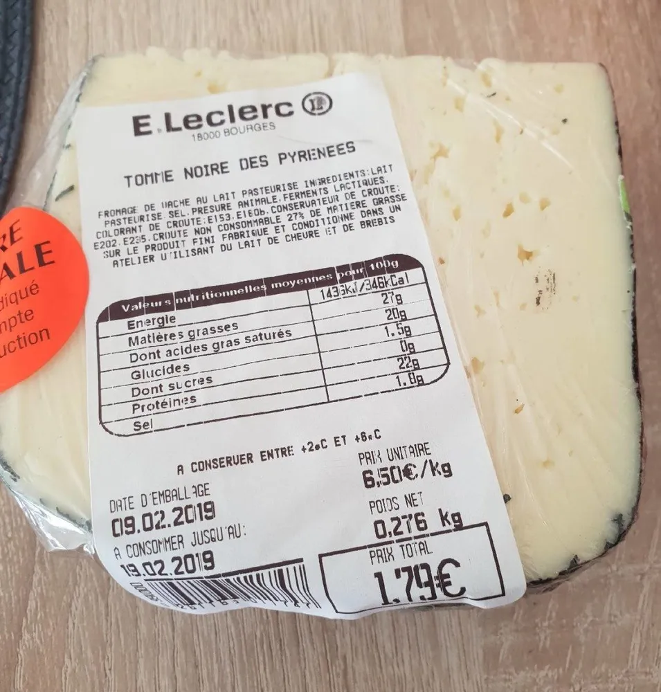 Tomme noire des Pyrénées