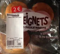 Beignets fourrés parfum chocolat