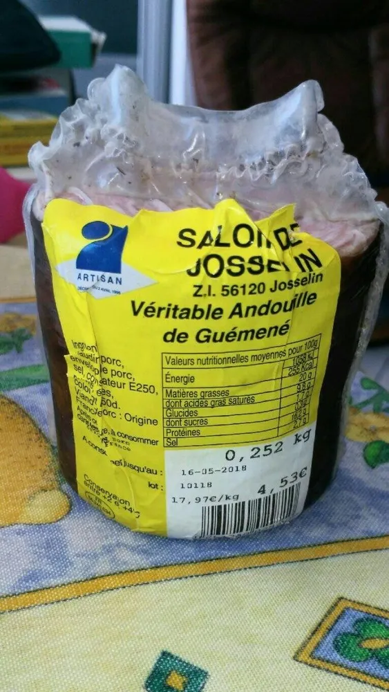Véritable andouillette de Guémené