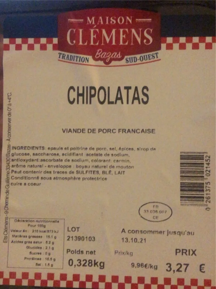 Chipolatas