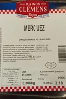 Maison Clémens merguez