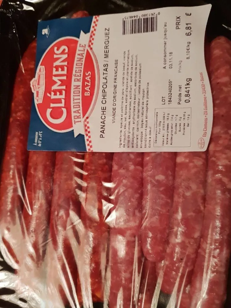 Panache chipoltas/merguez