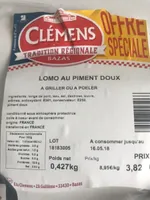 Lomo au piment doux