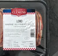 Lomo Mariné au piment doux