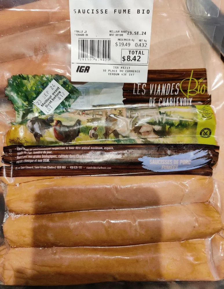 Smoked Pork Sausage
