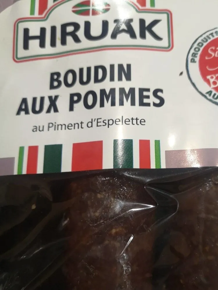 Boudin aux pommes