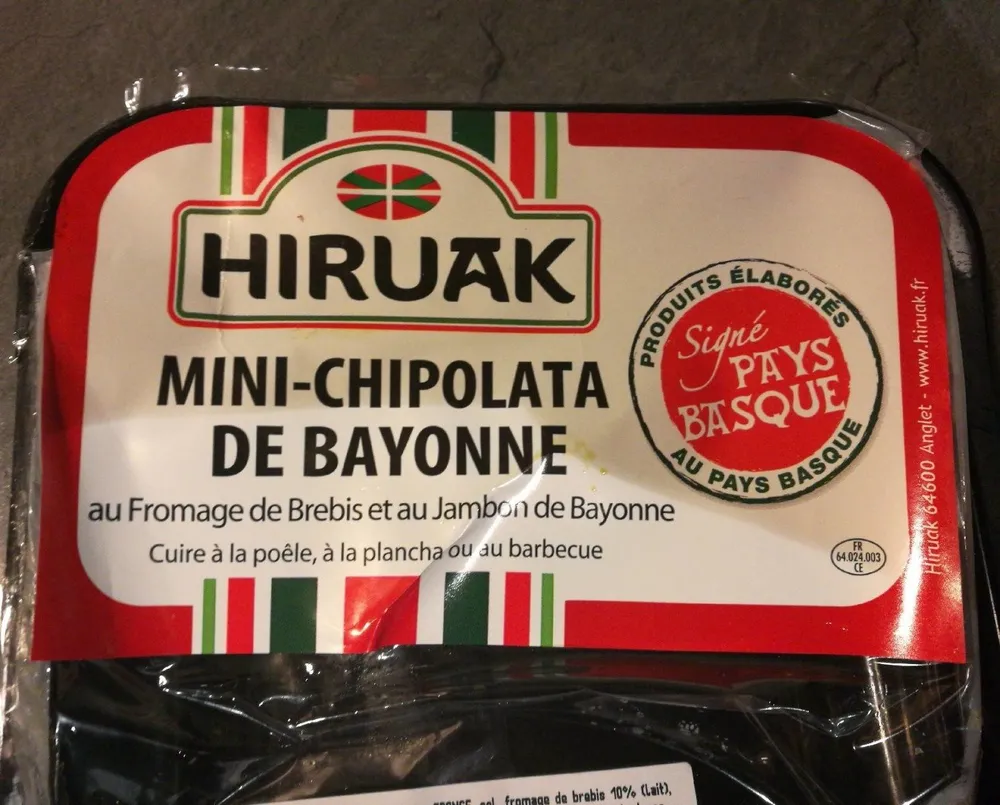 Mini chipolata de Bayonne