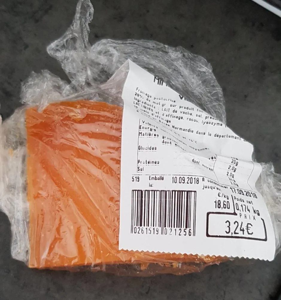 Mimolette extra vieille