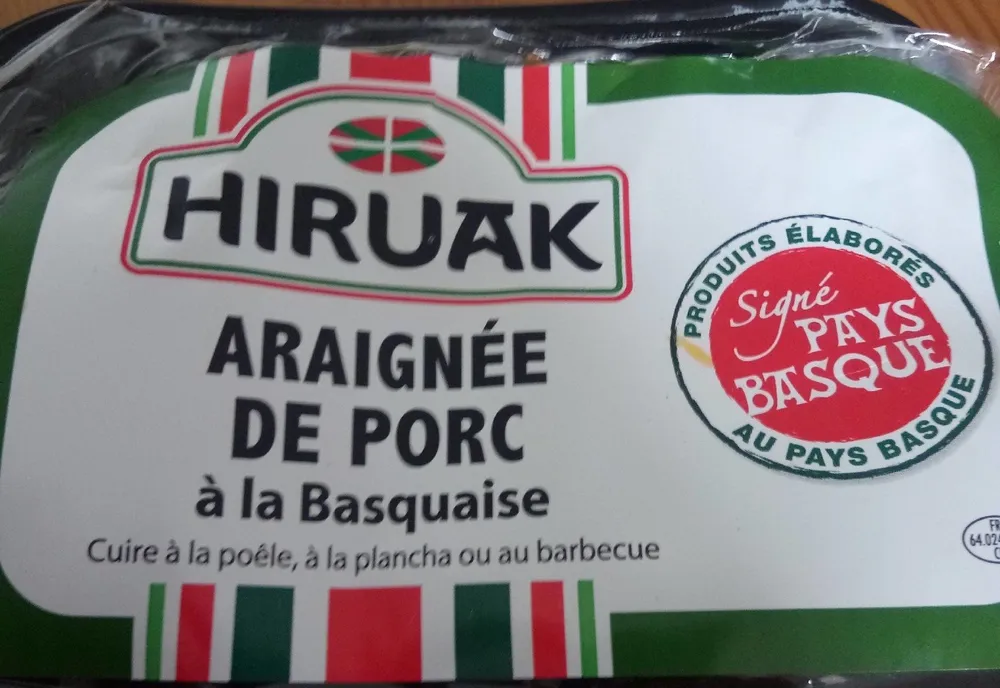 Araignée de porc a la basquaise