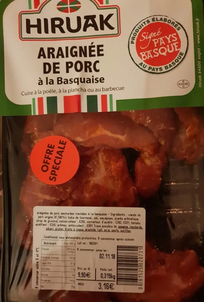 Araignée de porc