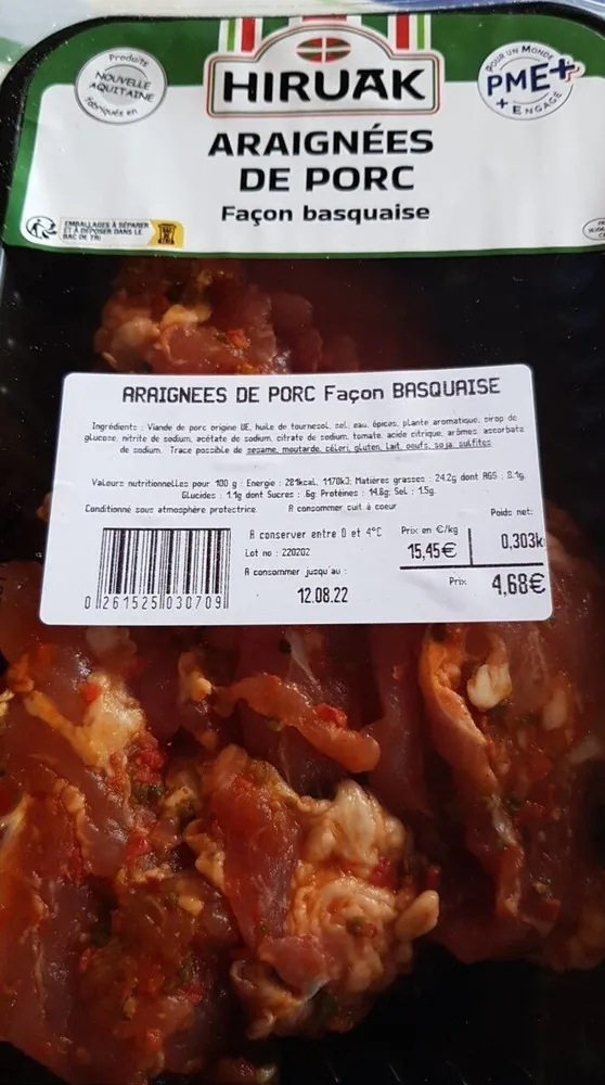 Araignées de porc