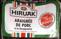 Araignée de porc à la basquaise