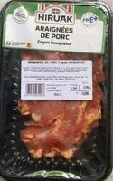 Araignées  de porc, façon basquaise