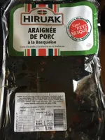 Araignée de porc à la basquaise