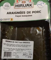 Araignée de porc façon basquaise