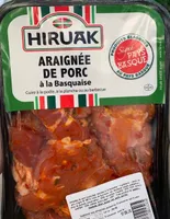 Araignée de porc à la basquaise