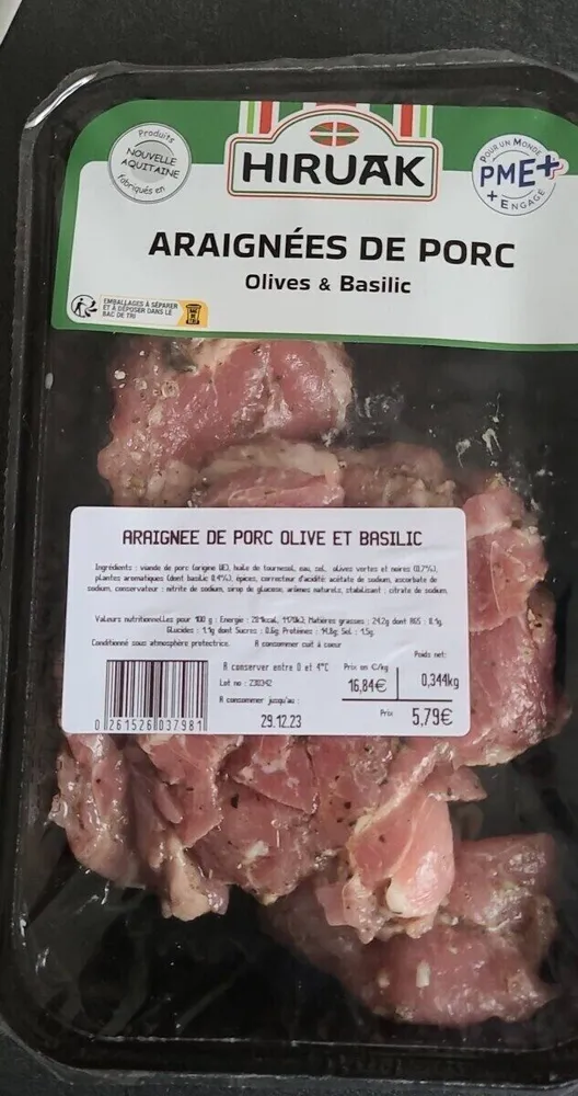 Araignées de Porc