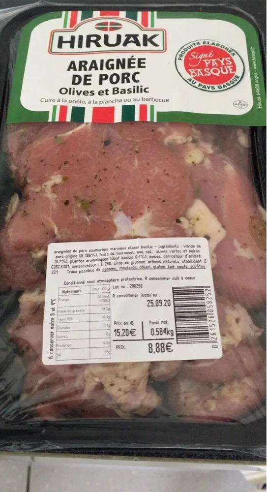 Araignée de porc