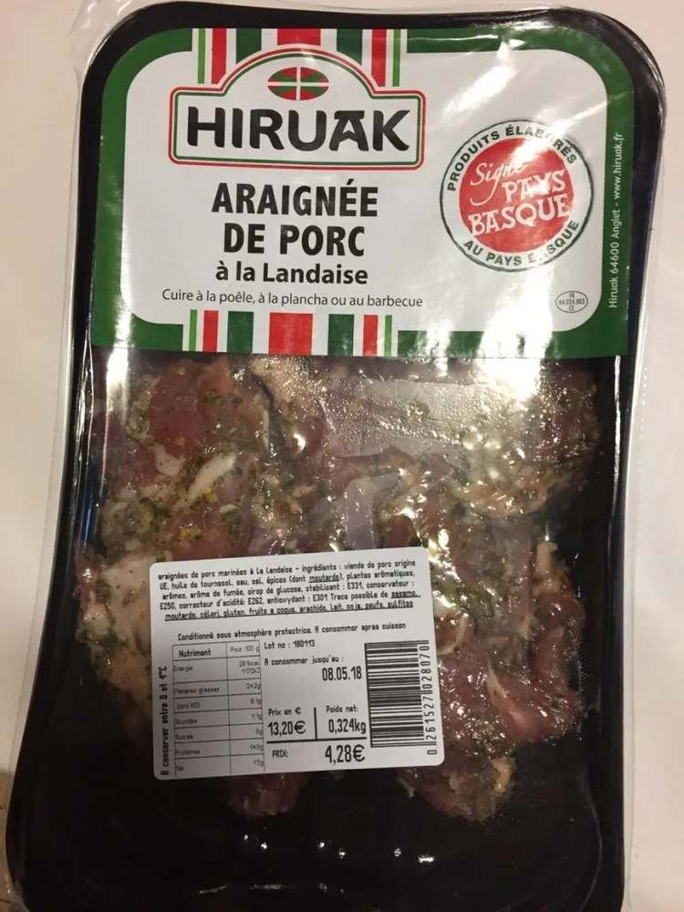 Araignée de porc à la Landaise