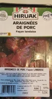 Araignées de porc
