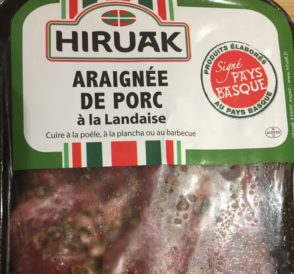 Araignée de porc à la landaise