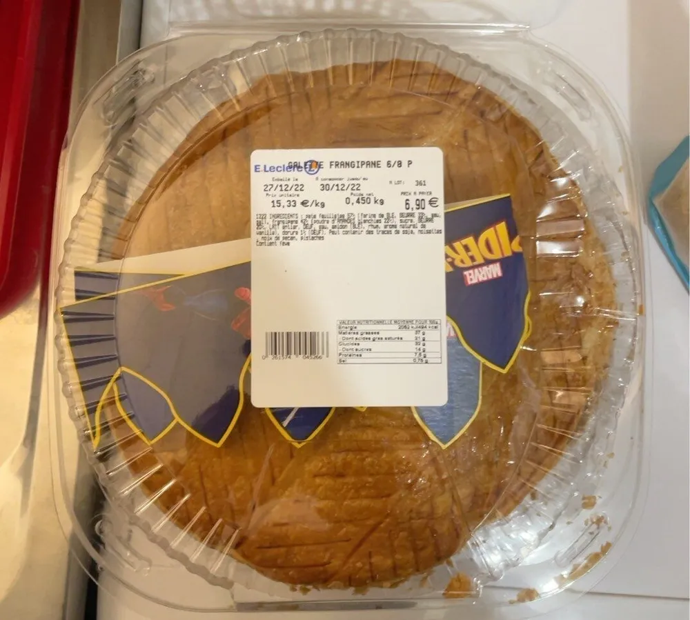 Galette frangipane