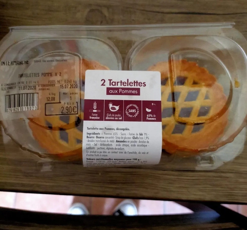 Tartelettes aux pommes