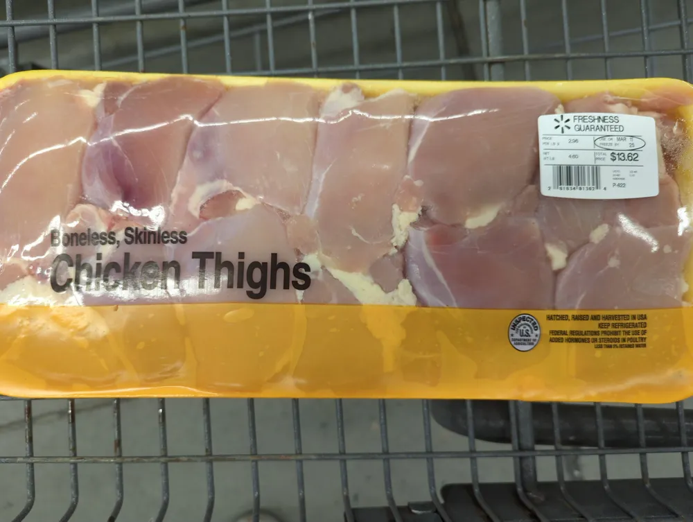 Skinless Chicken Thighs