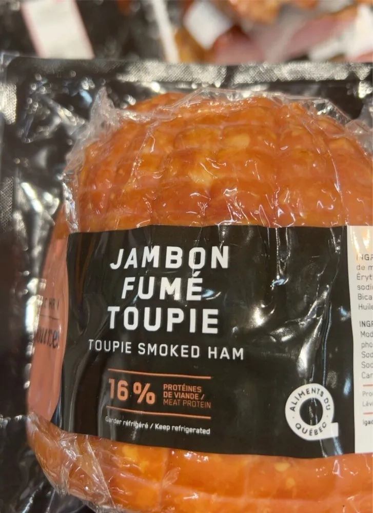 Jambon toupie fumé