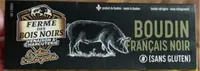 Boudin français noir