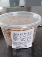 Feve de soya avec sel