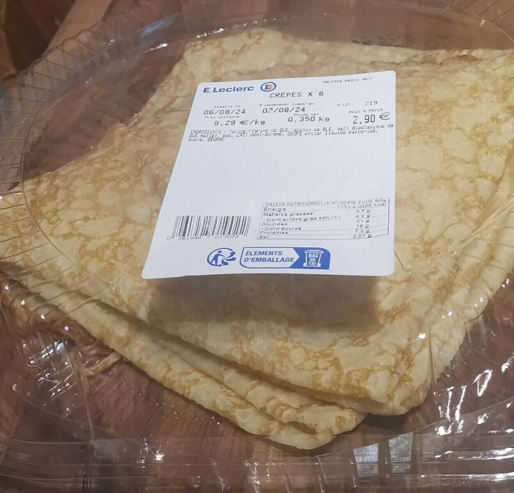 Crêpes