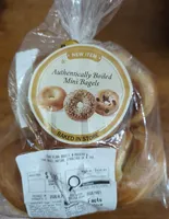 Authentically Boiled Mini Bagels - Plain