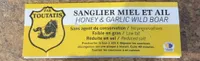 Saucisse sanglier miel et ail