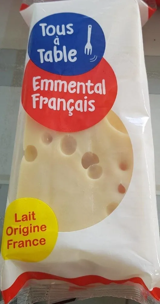 Tous a table Emmental Français