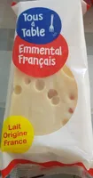 Tous a table Emmental Français
